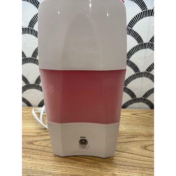 Mr Coffee Fresh Tea 3 Quart Iced Ice Tea Maker Red TM75RS (No Pitcher) Tested! - Picture 4 of 5